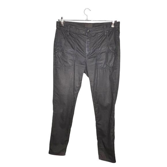 Vince Relaxed Crop Lightweight Jeans Soft Dark Wash Size 28 - Picture 1 of 9